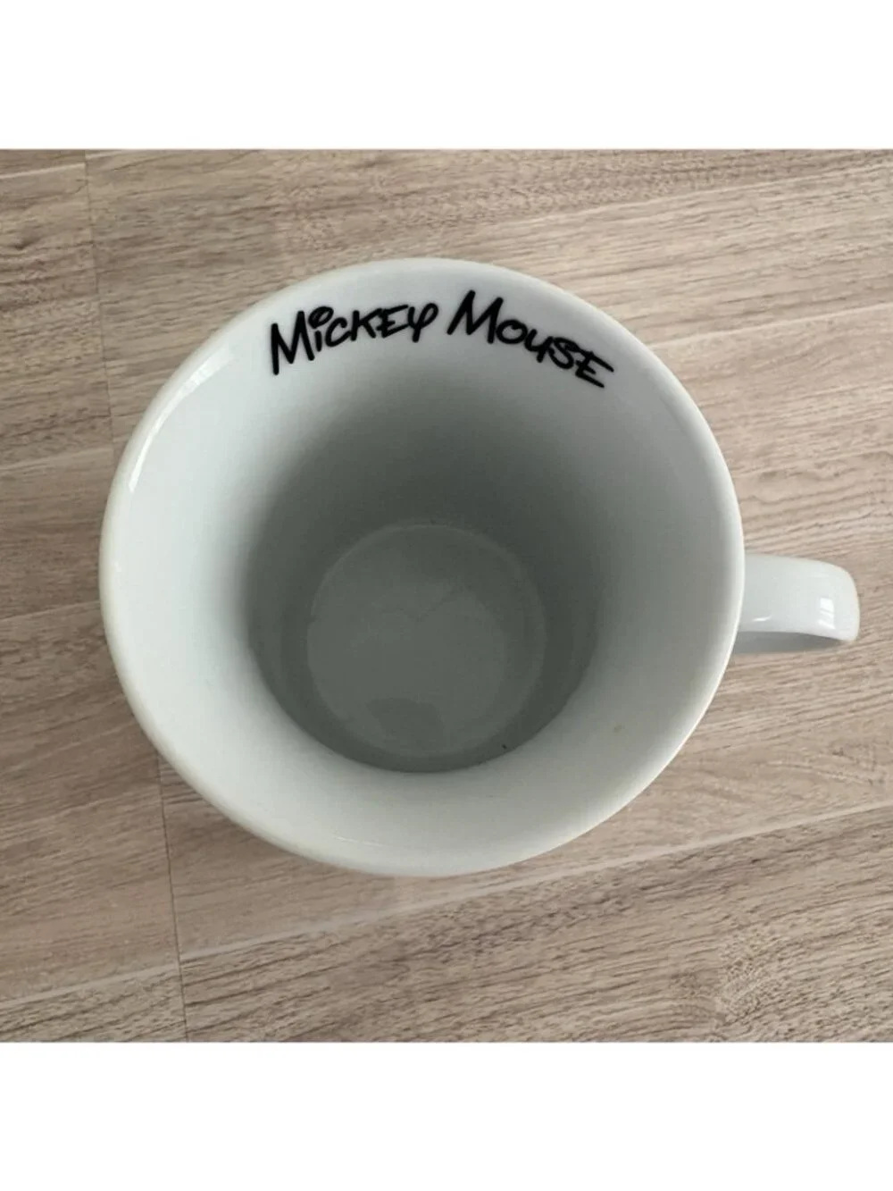 Disney Sketchbook Mickey Mouse Black White Ceramic Mug 2008